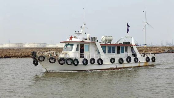 河北滄州黃驊徐家堡碼頭包船出海捕魚3小時(贈送鮁魚蒸餃+魚獲可加工現吃或打包帶走+標配ktv和衛生間)