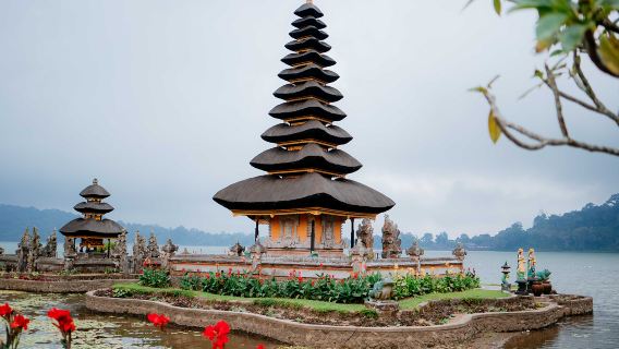 Храм Улун Дану Братан, рисовые террасы Джатилувих и Пура Танах Лот — дневной тур