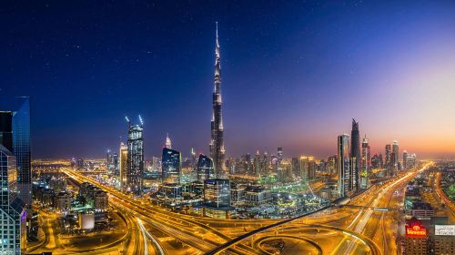 Panoramic Dubai tour by night 2