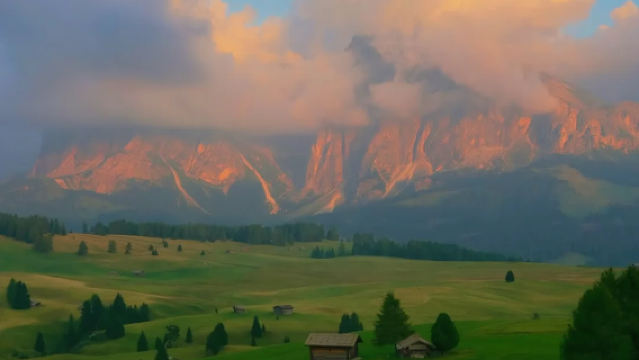 義大利威尼斯多洛米蒂-米蘇裡納湖【雪峰與碧湖的奇幻協奏】