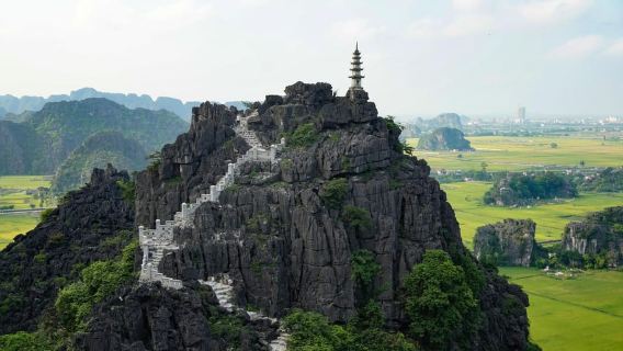 Von Ha Noi: Bai Dinh Trang An Ninh Binh Tour Ganztägiges Mittagessen