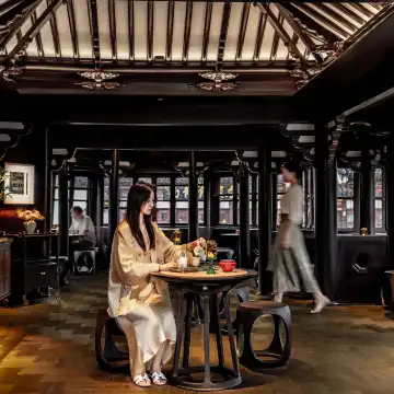 上海】豫園湖心亭茶楼（お茶を楽しみながら景色を眺める＋豫園の