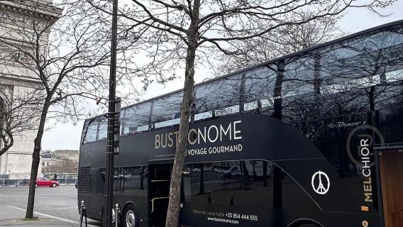 Paris Bustronome bas restoran terkenal tempahan tempat duduk restoran