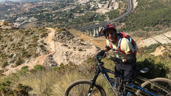 Málaga: Visita guiada en bicicleta eléctrica por Cañada del Lobo