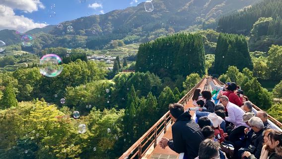 Excursión de un día al Valle de Takachiho en Kyushu: Tren del cielo, baño forestal y exploración de Amano-Iwato