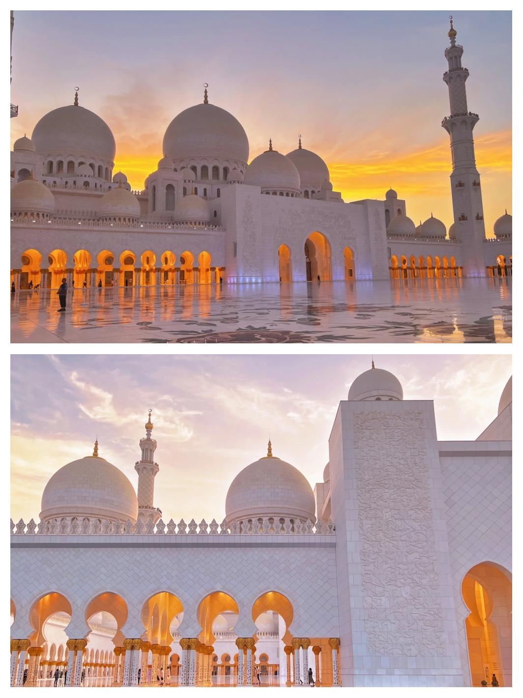 Tour giornaliero al Louvre di Abu Dhabi, Palazzo Presidenziale e Moschea con trasporto privato in cinese/inglese da Dubai