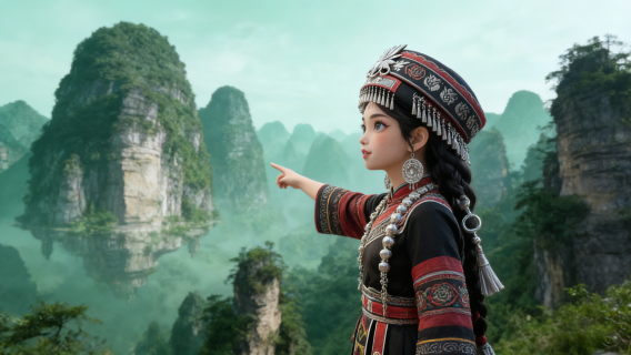 ทัวร์ 1 วัน จางเจียเจี้ย กลุ่มเล็ก 8 คน ทัวร์แบบกรุ๊ปรวมจีน-อังกฤษ สวนสนุกแห่งชาติป่าอุทยานแห่งชาติ