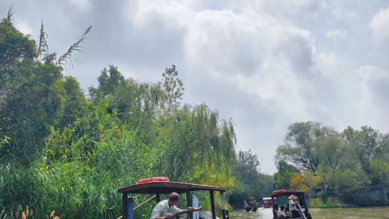 Taizhou Highlights 1-Day Tour: Phoenix City River Cruise + Plum Garden + Old Street, Pure Fun with No Shopping