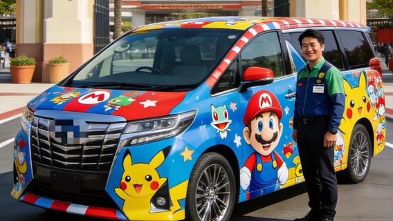 Perkhidmatan Hantar-Jemput Universal Studios Japan Osaka/Kawasan Bandar Osaka Pergi-Balik, Kenderaan Peribadi Tiada Kongsi Kenderaan, Boleh Ditempah Pada Hari Yang Sama