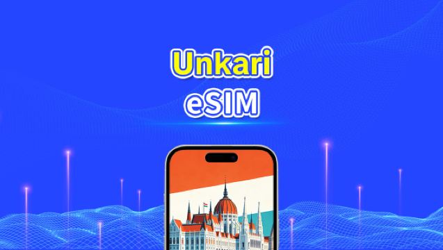Unkari eSIM | Nopea nettiyhteys | 5G/4G | Päiväpaketti/datapaketti | 24 tuntia | 1–30 päivää | QR-koodi