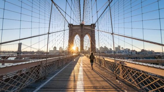 美國紐約：帝國大廈+布魯克林大橋+時代廣場 中文包車行程可調