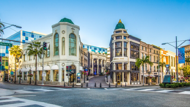 USA Los Angeles Beverly Hills + Greystone Mansion + Rodeo Drive + Santa Monica Beach Tagesausflug