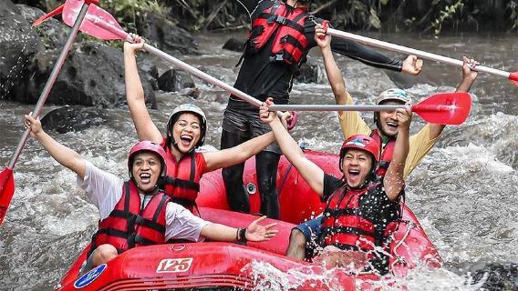 Excursión de un día de rafting en el río Ayung en Bali