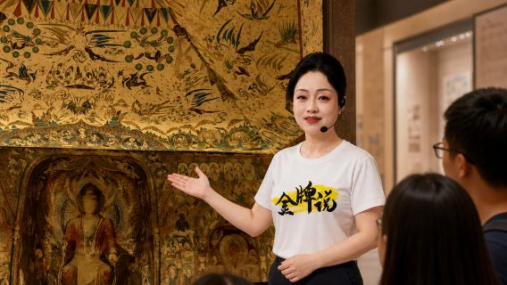 【金牌說】敦煌博物館導覽 120分鐘 金牌導遊 精品小團