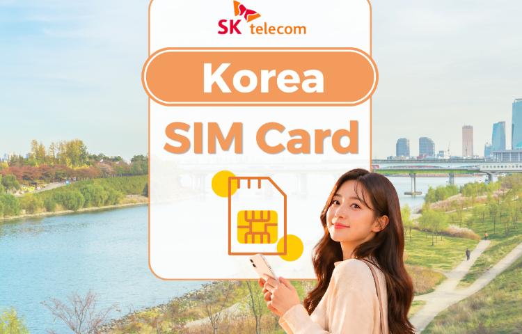 South Korea SKT SIM Card | 5G / 4G Plans | Voice & Texts | ChatGPT Full Access | QR code | Pick-up in Korea