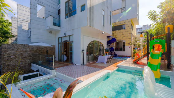 Villa Peranginan Air Panas Conghua ● R&F Quan Tianxia [Kolam rendaman peribadi + mahjong + lawatan sehari]