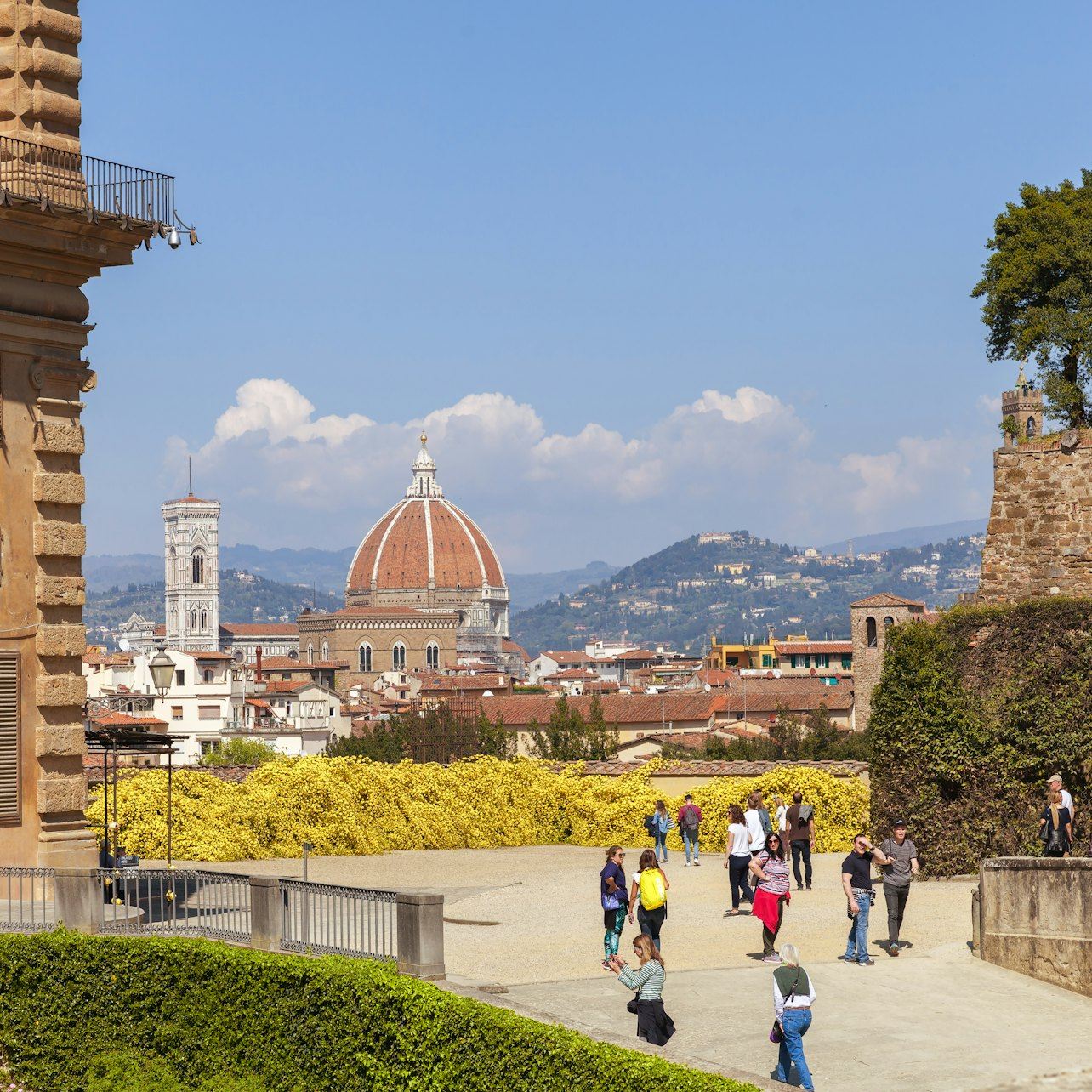 ウフィツィ美術館、ピッティ宮殿＆ボーボリ庭園：予約済み入場＋音声ガイド