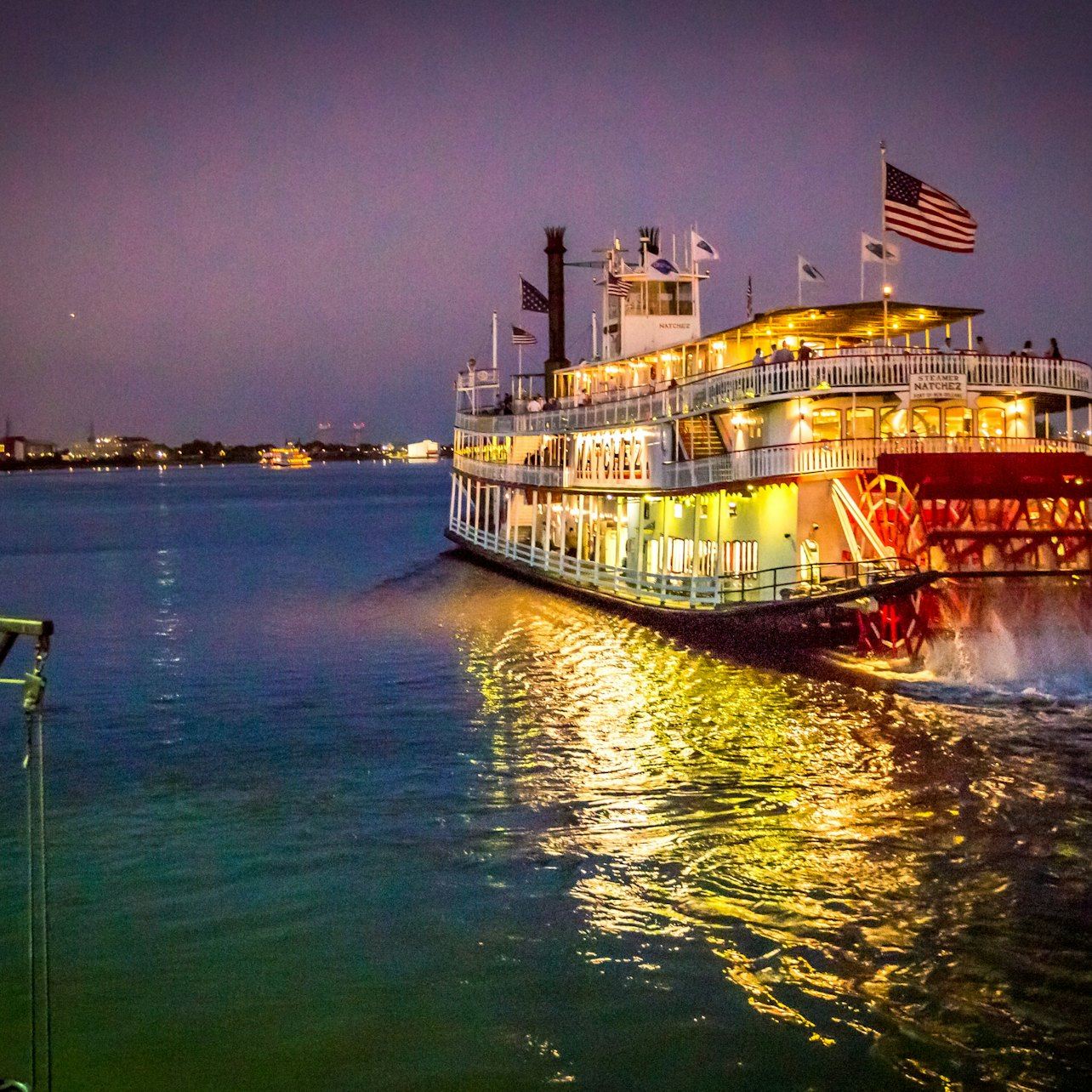 New Orleans: Crociera serale con jazz e cena opzionale