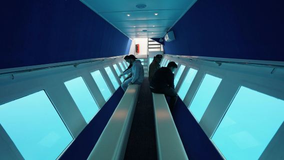 Rhodes: 45' Yellow Semi-Submarine City Cruise