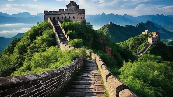 [Grande aventure sur la Grande Muraille] Excursion d'une journée à Pékin : Découverte des sections de Jinshanling et Panlongshan, sur les traces de l'histoire