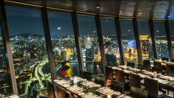 Limited offer - 360° Café buffet at Macau Tower (buffet lunch/dinner or afternoon tea set) [official issue ticket]
