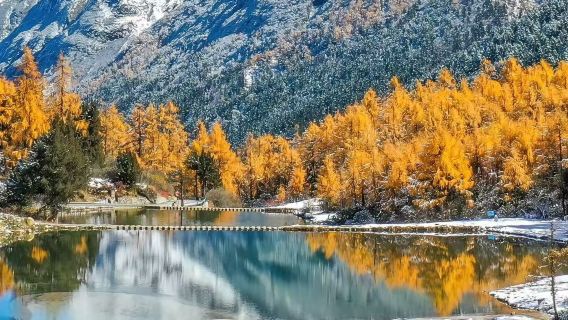 Viaje privado de 2 días desde Chengdu a las Montañas Siguniang + Valle Bipeng con conductor y coche de alquiler