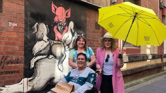 Melbourne: passeggiata tra i vicoli e i portici originali (max 8 ospiti)