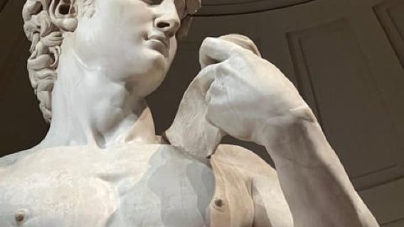 フィレンツェ:アカデミア美術館予約券とミケランジェロのダビデ像