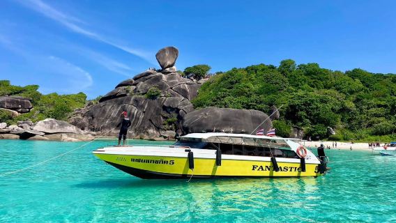 tour 1 ngày bằng tàu cao tốc đến Quần đảo Similan [tùy chọn Phuket|Krabi|Khởi hành từ Kouli