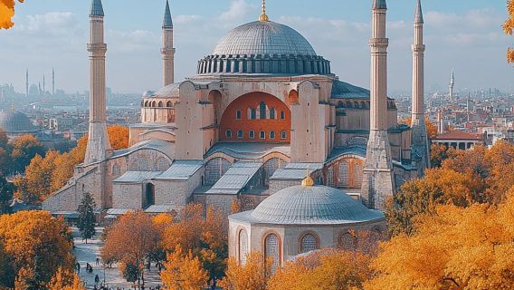 土耳其伊斯坦堡清真寺+聖索菲亞大教堂+博斯普魯斯海峽一日遊