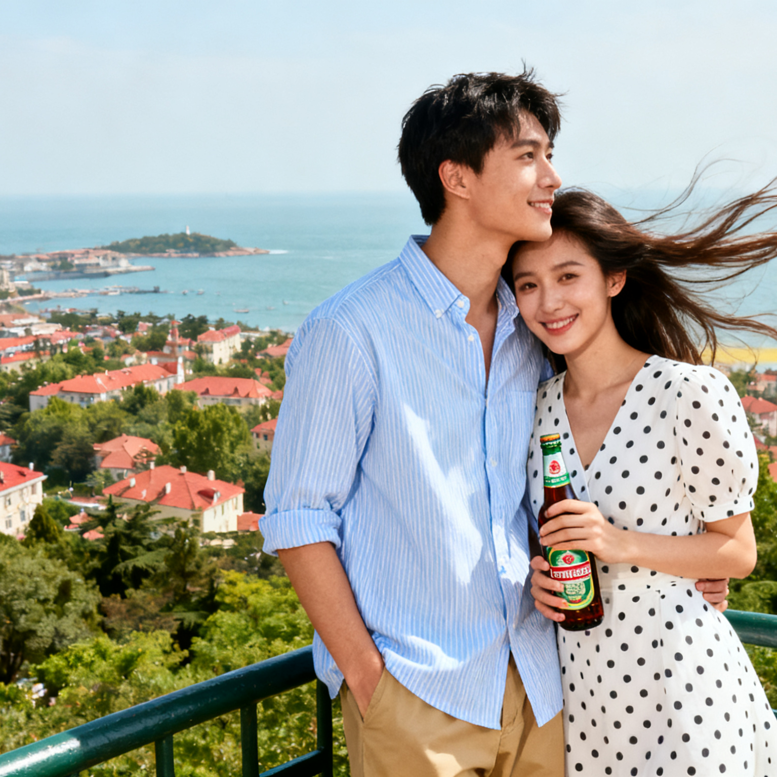 Taman Bukit Ikan Kecil Qingdao Trip Moments[Sesi fotografi mengikuti untuk foto keluarga, pasangan, sahabat karib, kanak-kanak dan sesi fotografi perjalanan keluarga]