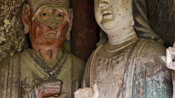 甘肅天水麥積山石窟人員導覽【大笙說簽約老師·2小時深度導覽·上/下午可選·可升私人導覽】