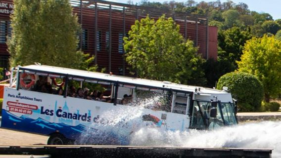 Seine River: Tour of Paris by Amphibious Bus