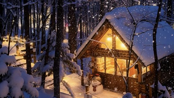 Mùa đông lãng mạn ở Hokkaido | Vườn bách thú Asahiyama + Sân thượng Tinh linh Rừng + Thác Shirogane | Khởi hành từ Sapporo