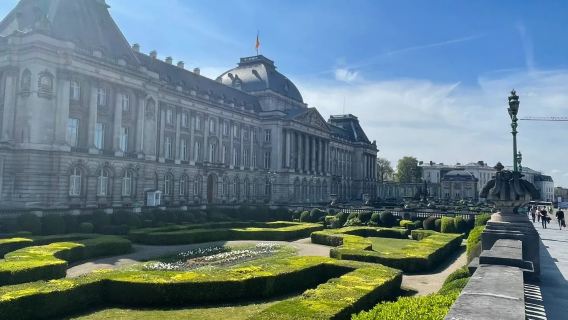 比利時布魯塞爾大廣場+聖于貝爾長廊+薩布隆區+原子球塔之旅