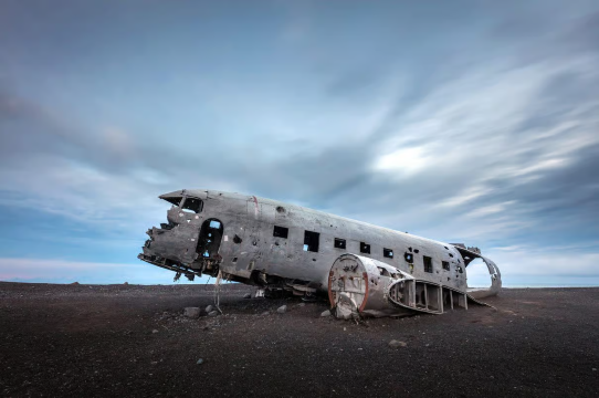 ATV Quad Bike Tour to the Crashed DC 3 Plane in Iceland (Sólheimajökull Glacier & Black Sand Beach)