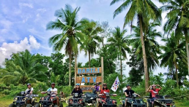 From Cebu: ATV Highlands Adventure + Moalboal Sardine Run Snorkeling Tour