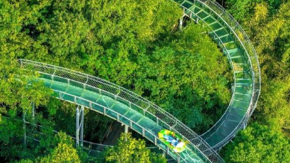 Lawatan sewa peribadi dari Hangzhou ke Taman OMG Heartbeat Tonglu · Sungai Chuiyun Tongtian