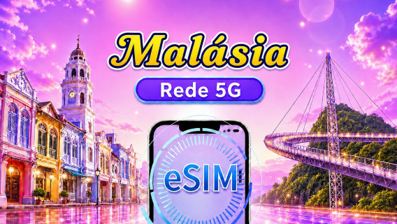 eSIM 5G de Malasia | Compatible con Google Maps/Chat GPT | Paquetes diarios/de datos | Facturación cada 24 horas | De 1 a 30 días | Código QR