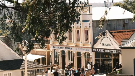 Lawatan sehari bandar perlombongan emas Melbourne (berkumpulan)
