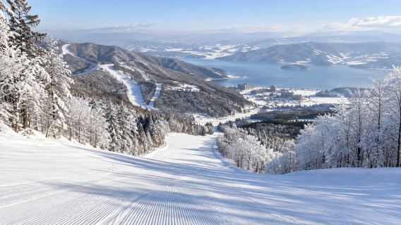 Songhua Lake Ski Resort + Qingshan ski trails + ski experience 1-day tour