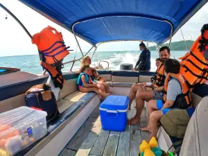 OnBird- Private family snorkeling adventure to explore Phu Quoc Coral reefs by speedboat