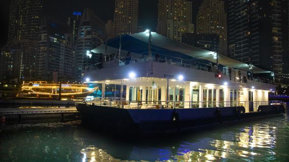 Pelayaran Makan Malam di Alexandra Sea Lounge, Dubai Marina