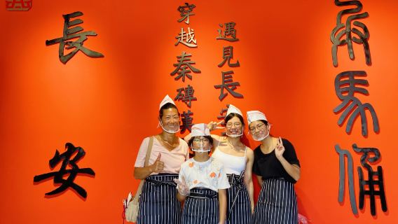 Lawatan sehari ke Muzium Makam Qin Shi Huangdi Xi'an (Tentera Terracotta)/pemandu pelancong berbahasa Inggeris/belajar membuat mi/pilihan tontonan