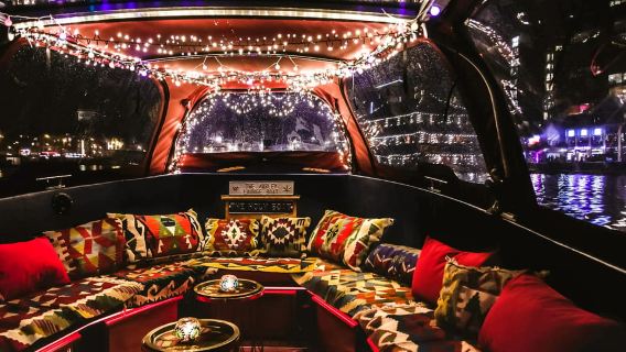 Amsterdam: Du thuyền thành phố Smoke and Lounge