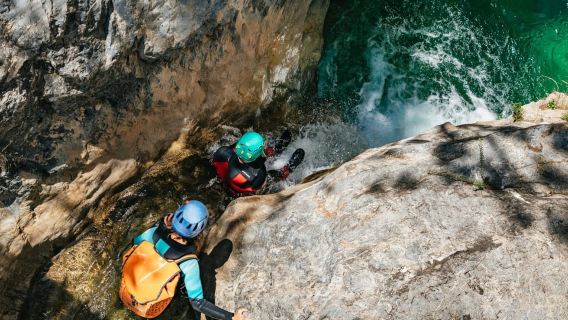 From Granada: Rio Verde Canyoning Tour