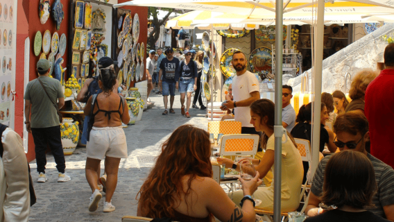 Da Napoli: tour per piccoli gruppi a Sorrento, Positano e Amalfi