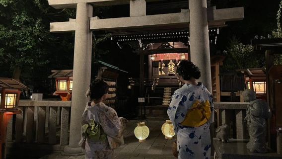 京都：祗園和藝伎區夜間健行之旅