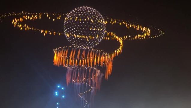 瀏陽週末焰火秀·營地活動【緊鄰天空劇院｜無遮擋河邊觀景台｜星河河畔全景煙花營地】