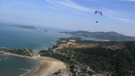 溫州霧城滑翔基地+蒼南羅家山霧城航空飛行營地滑翔傘飛行體驗【專業教練帶飛+贈送GoPro影片拍攝】